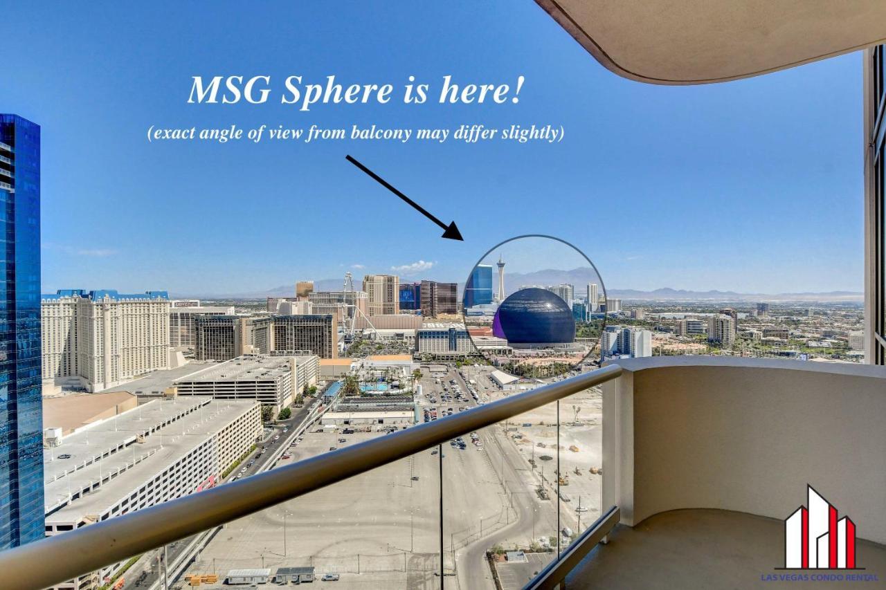 Mgm Signature-27-805 F1 Track & Strip View Balcony Лас Вегас Екстериор снимка